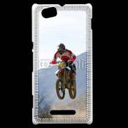 Coque Sony Xperia M Saut en moto 560