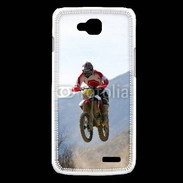 Coque LG L90 Saut en moto 560