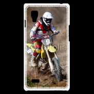 Coque LG Optimus L9 Motocross 1210