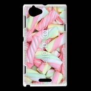 Coque Sony Xperia L Marshmallow background