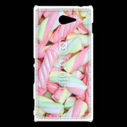 Coque Sony Xperia M2 Marshmallow background