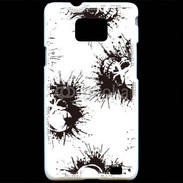 Coque Samsung Galaxy S2 Tête de mort 800