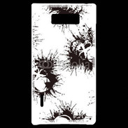Coque LG Optimus L7 Tête de mort 800