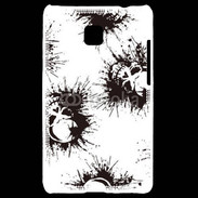 Coque LG Optimus L3 II Tête de mort 800