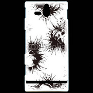 Coque Sony Xperia U Tête de mort 800