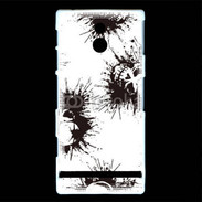 Coque Sony Xperia P Tête de mort 800