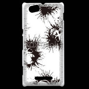 Coque Sony Xperia M Tête de mort 800