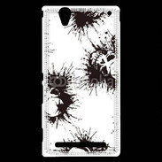 Coque Sony Xperia T2 Ultra Tête de mort 800