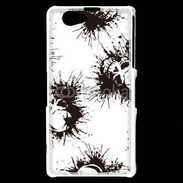Coque Sony Xperia Z1 Compact Tête de mort 800