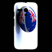 Coque Motorola G Ballon de rugby Nouvelle Zélande