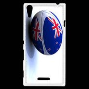 Coque Sony Xperia T3 Ballon de rugby Nouvelle Zélande