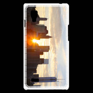 Coque LG Optimus L9 Couché de soleil sur Manhattan