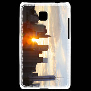Coque LG Optimus L3 II Couché de soleil sur Manhattan
