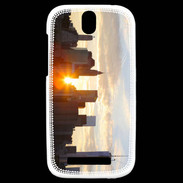 Coque HTC One SV Couché de soleil sur Manhattan