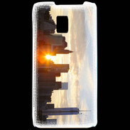 Coque LG P990 Couché de soleil sur Manhattan
