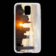 Coque Samsung Galaxy S5 Couché de soleil sur Manhattan