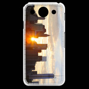 Coque LG G Pro Couché de soleil sur Manhattan