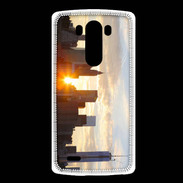 Coque LG G3 Couché de soleil sur Manhattan