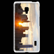 Coque LG F6 Couché de soleil sur Manhattan