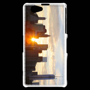 Coque Sony Xperia Z1 Compact Couché de soleil sur Manhattan