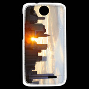 Coque HTC Desire 310 Couché de soleil sur Manhattan