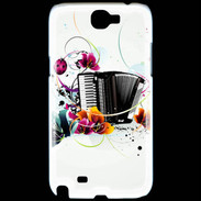 Coque Samsung Galaxy Note 2 Passion Accordéon