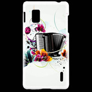Coque LG Optimus G Passion Accordéon