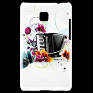Coque LG Optimus L3 II Passion Accordéon
