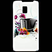 Coque LG P990 Passion Accordéon