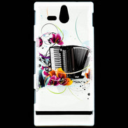 Coque Sony Xperia U Passion Accordéon