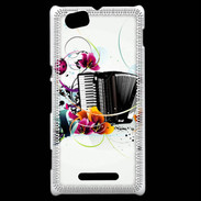 Coque Sony Xperia M Passion Accordéon