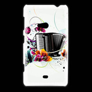 Coque Nokia Lumia 625 Passion Accordéon