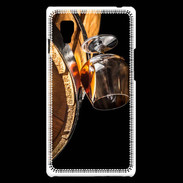 Coque LG Optimus L9 Verre de Cognac Grand Cru