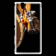 Coque Sony Xperia T2 Ultra Verre de Cognac Grand Cru