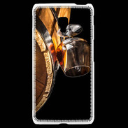 Coque LG F6 Verre de Cognac Grand Cru