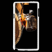 Coque Samsung Galaxy Note 4 Verre de Cognac Grand Cru