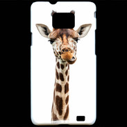 Coque Samsung Galaxy S2 Girafe Humour
