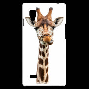 Coque LG Optimus L9 Girafe Humour