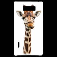 Coque LG Optimus L7 Girafe Humour
