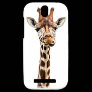 Coque HTC One SV Girafe Humour