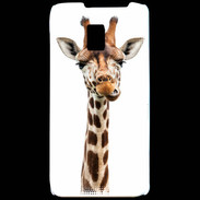 Coque LG P990 Girafe Humour
