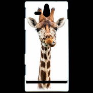 Coque Sony Xperia U Girafe Humour