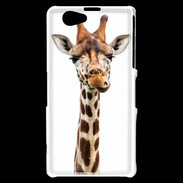 Coque Sony Xperia Z1 Compact Girafe Humour