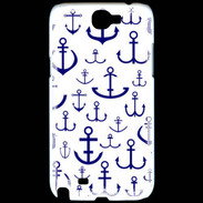 Coque Samsung Galaxy Note 2 Dessin d'Ancre de Bateaux