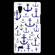 Coque LG Optimus L9 Dessin d'Ancre de Bateaux
