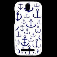 Coque HTC One SV Dessin d'Ancre de Bateaux