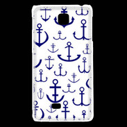 Coque LG F5 Dessin d'Ancre de Bateaux
