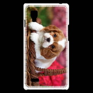 Coque LG Optimus L9 Chiot Cavalier King Charles 1