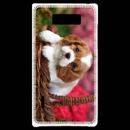 Coque LG Optimus L7 Chiot Cavalier King Charles 1