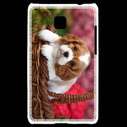 Coque LG Optimus L3 II Chiot Cavalier King Charles 1